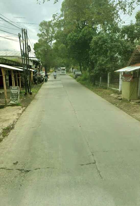 dijual tanah jalan raya pacet