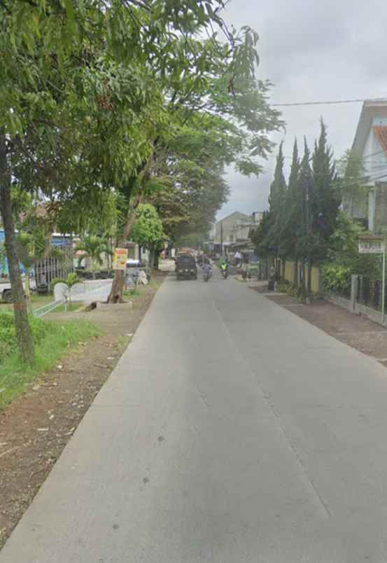 dijual tanah jalan raya pacet