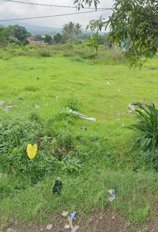 dijual tanah jalan raya pacet