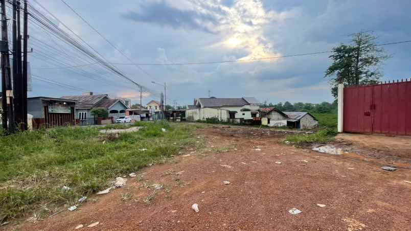 dijual tanah jl irigasi pakjo