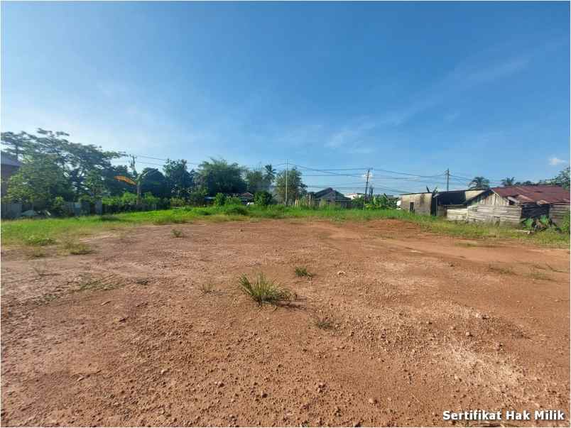 dijual tanah jl irigasi suka mulya kec