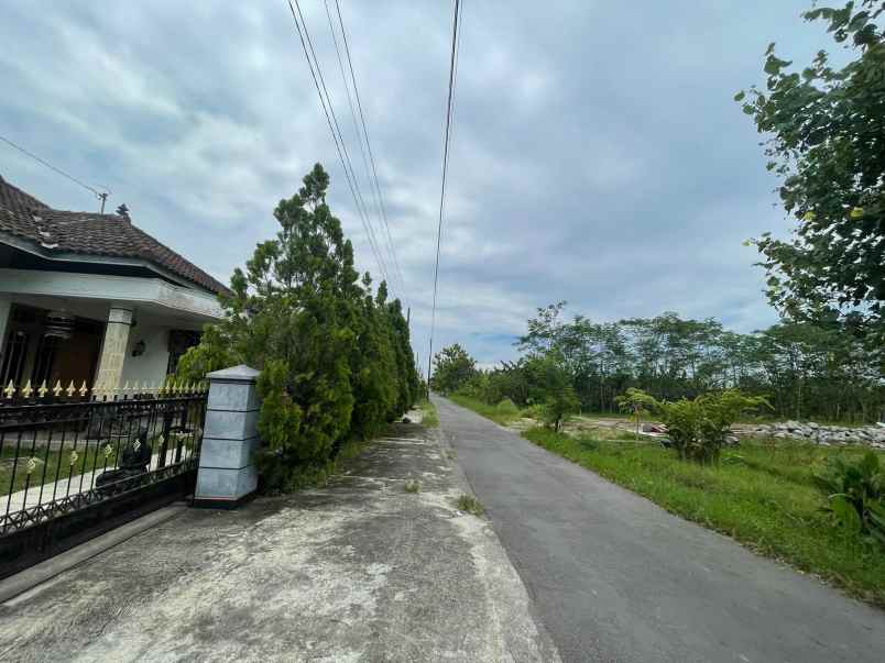 dijual tanah jl jambu sidokarto godean