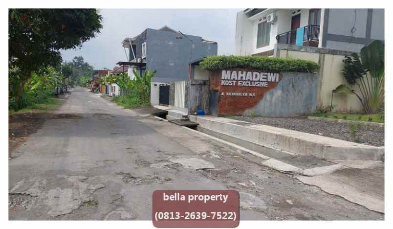 dijual tanah jl kaliurang km 9