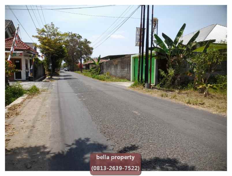 dijual tanah jl kaliurang km 9