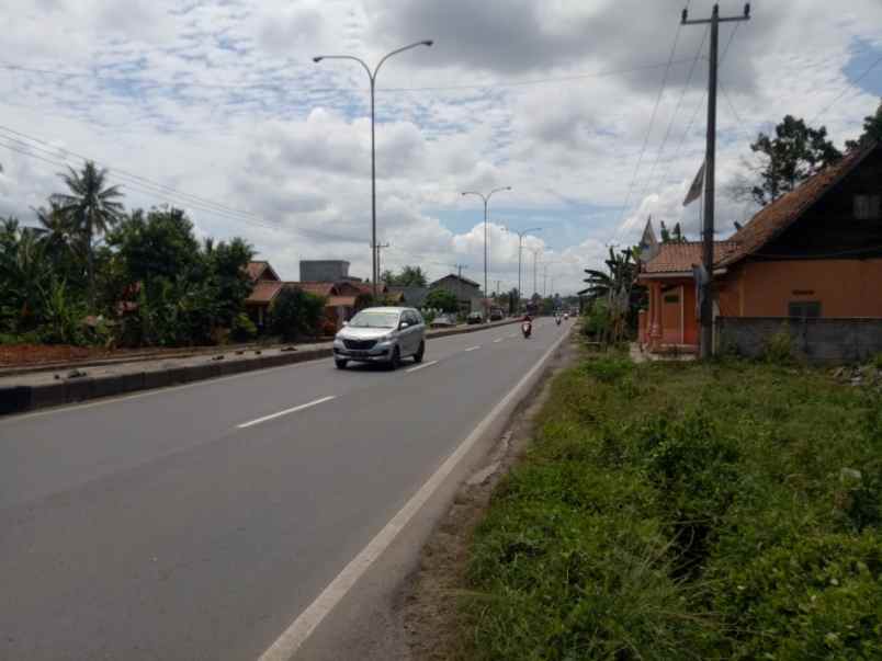 dijual tanah jl lintas sumatera natar