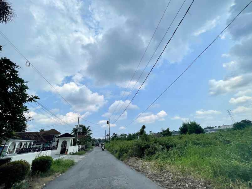 dijual tanah jl magelang km 6 jl