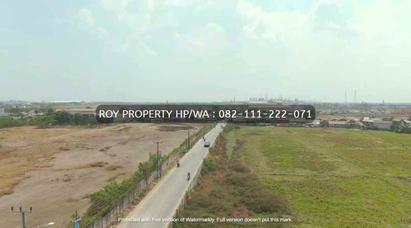 dijual tanah jl marunda makmur