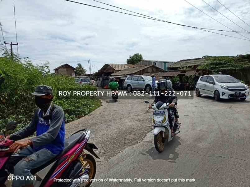 dijual tanah jl marunda makmur