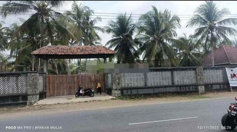 dijual tanah jl raya pamugaran