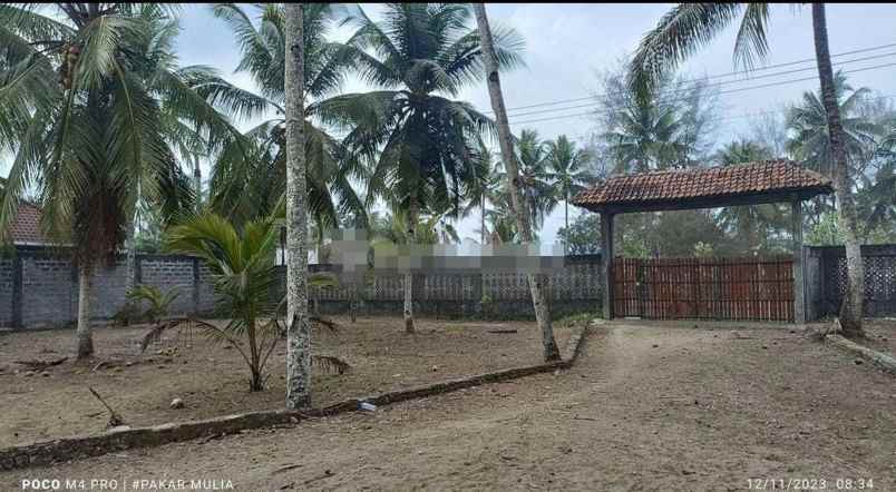 dijual tanah jl raya pamugaran