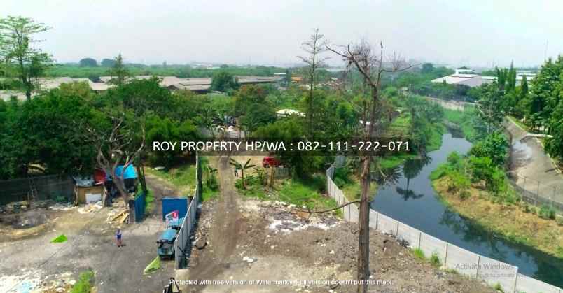 dijual tanah jl raya penggilingan