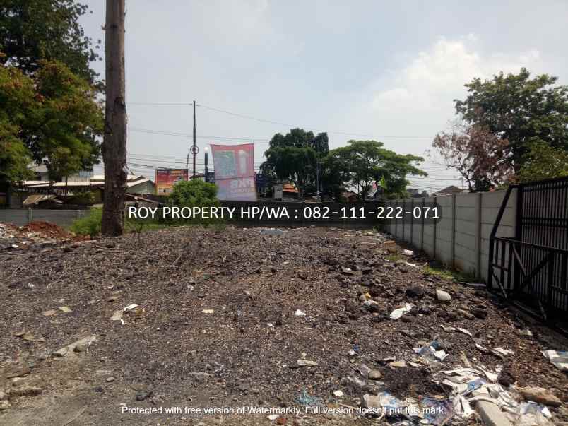 dijual tanah jl raya penggilingan