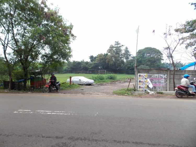 dijual tanah jl raya penggilingan