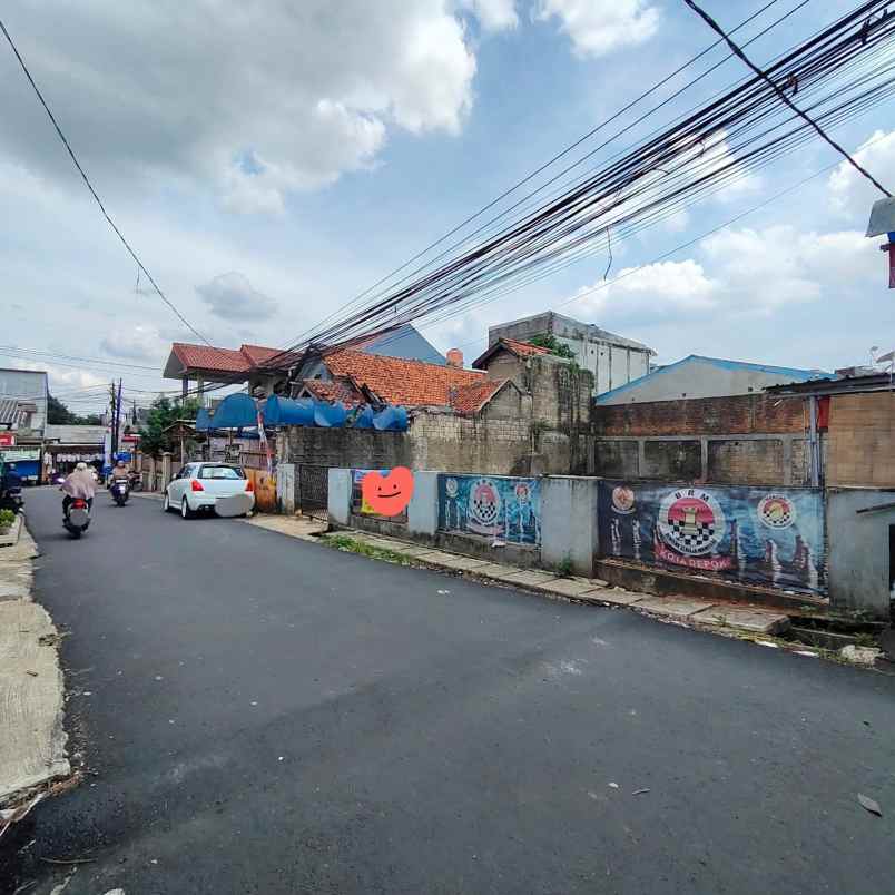dijual tanah jl raya remaja mampang depok