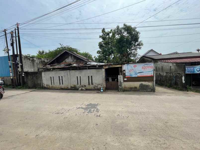 dijual tanah jl swadaya srijaya kec