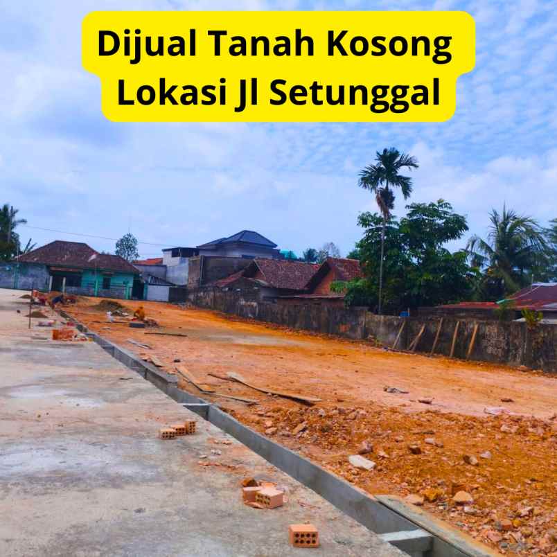 dijual tanah kaplingan kota palembang