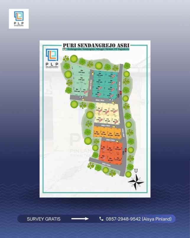 dijual tanah kedungprahu sendangrejo