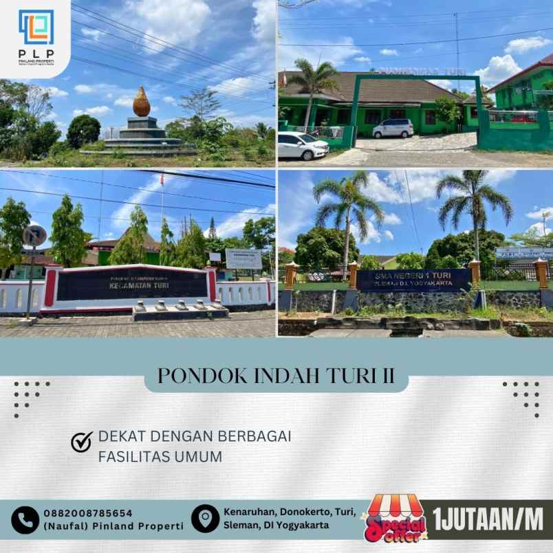 dijual tanah kenaruhan donokerto turi