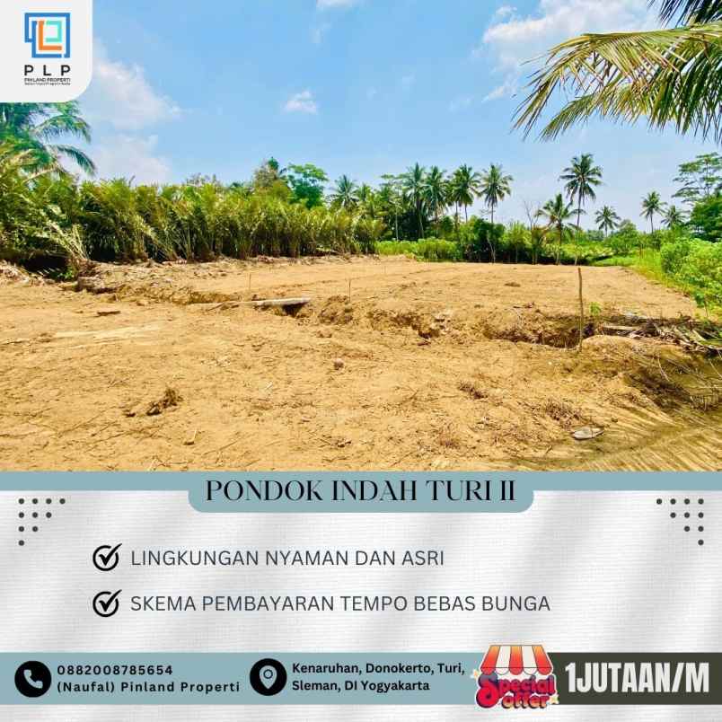 dijual tanah kenaruhan donokerto turi