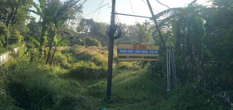 dijual tanah kosong shm