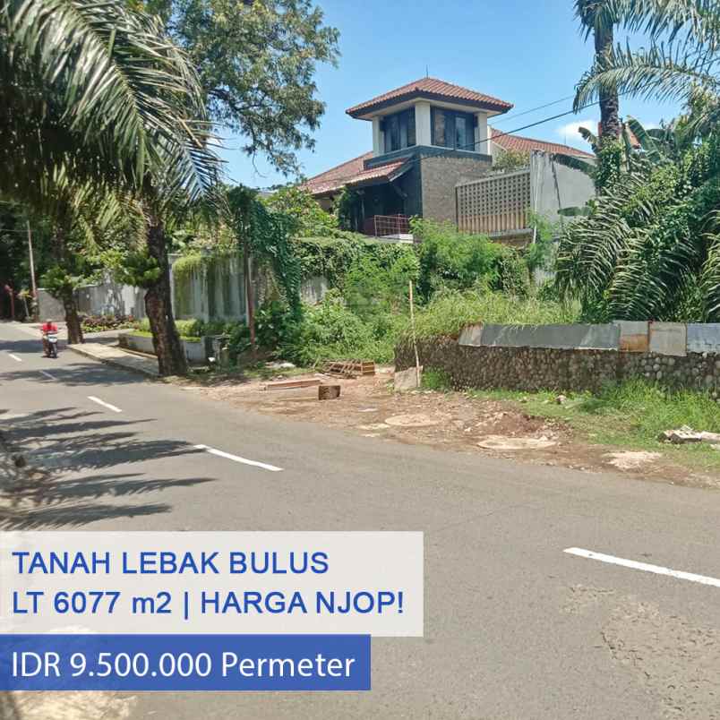 dijual tanah lebak bulus jakarta selatan