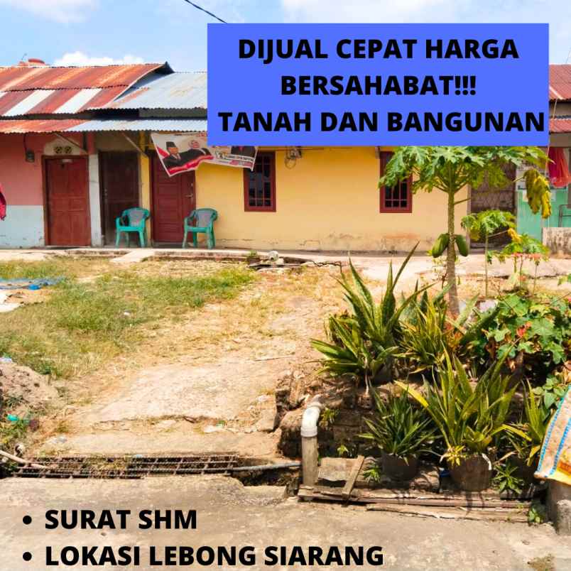 dijual tanah lebong siarang