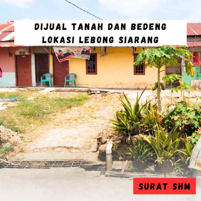 dijual tanah lebong siarang