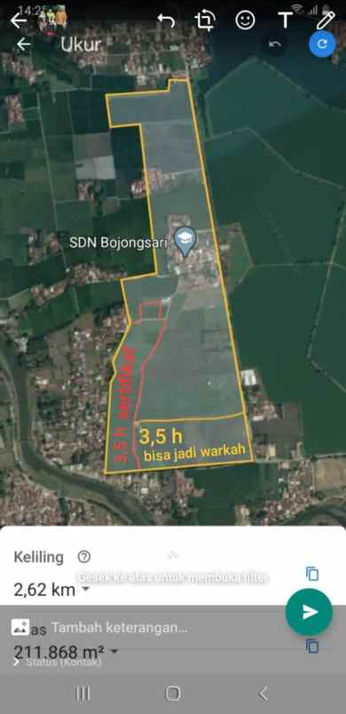 dijual tanah luas di bandung bu bangeeet