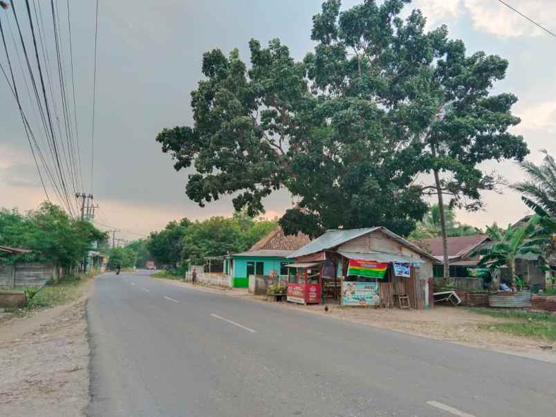 dijual tanah murah pinggir jalan lokasi talang keramat