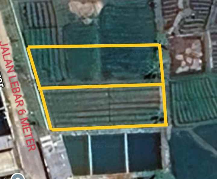 dijual tanah pinggir jalan