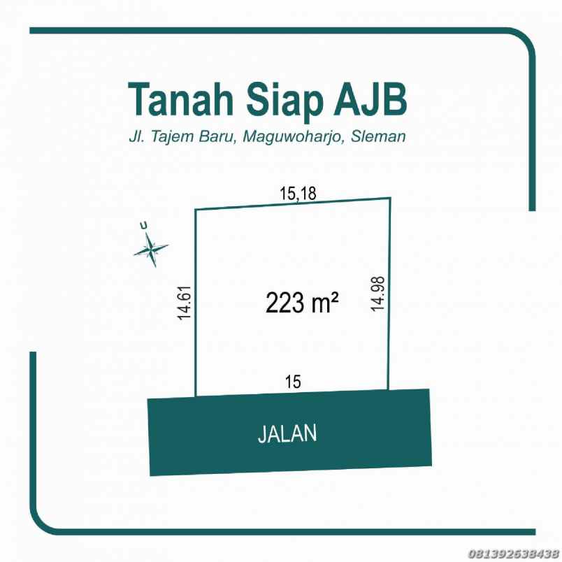 dijual tanah sleman