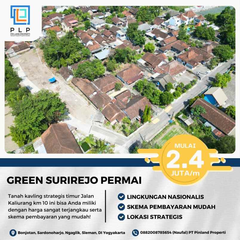 dijual tanah surirejo sukoharjo ngaglik