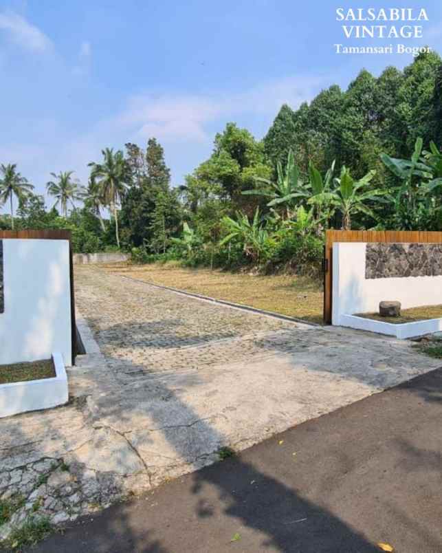 dijual tanah tamansari kec tamansari