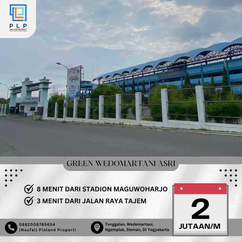 dijual tanah tonggalan wedomartani