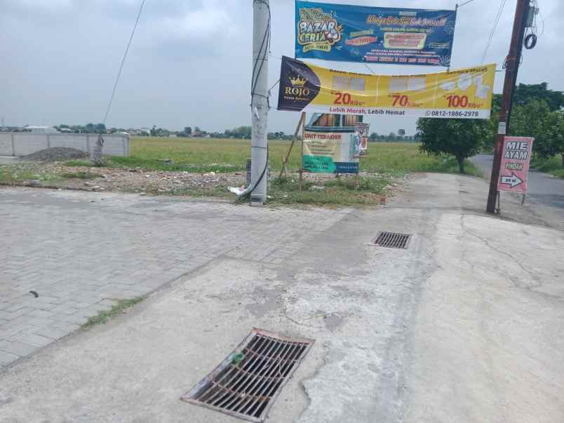 dijual tanah wirun mojolaban sukoharjo