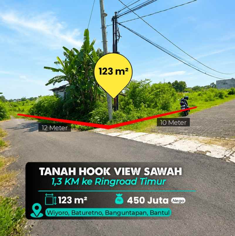 dijual tanah wiyoro
