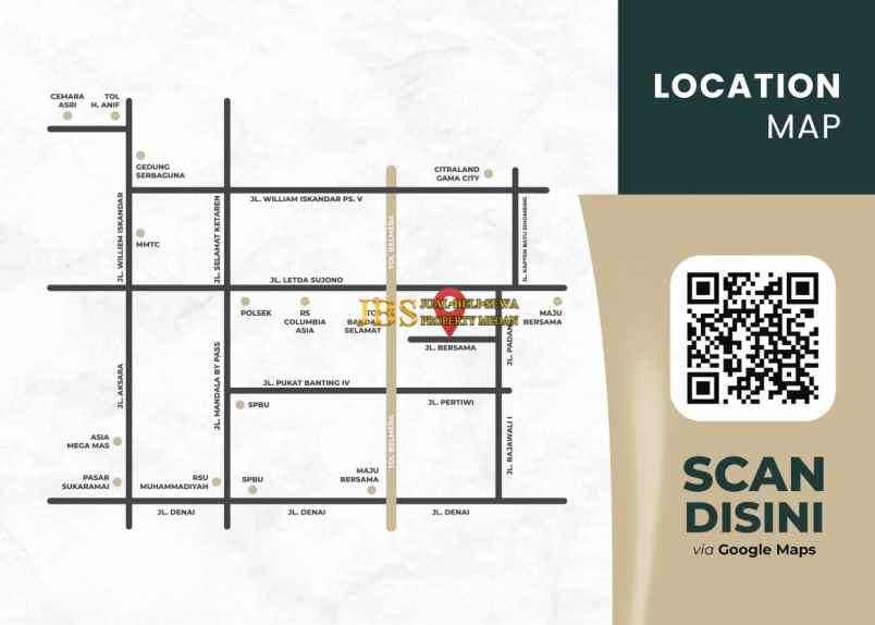 dijual villa eiffel suites jalan bersama