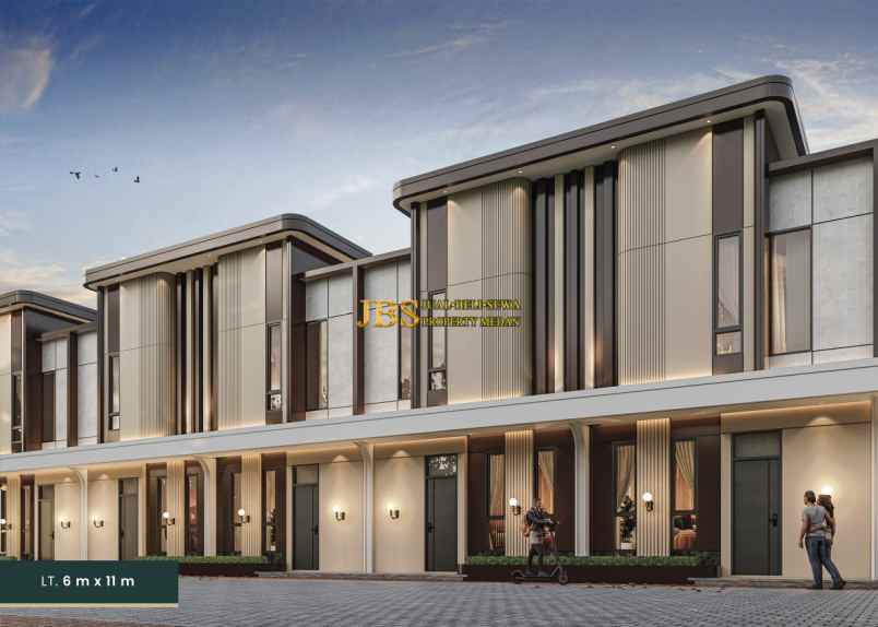 dijual villa eiffel suites jalan bersama