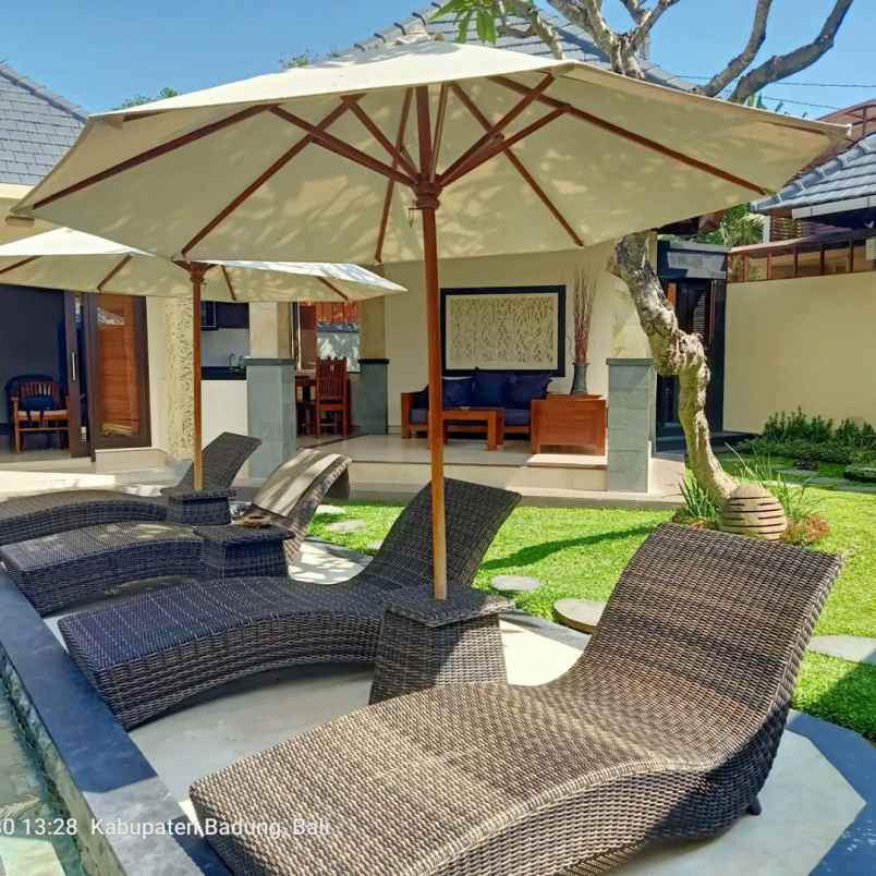 dijual villa lantai 1 seminyak bali