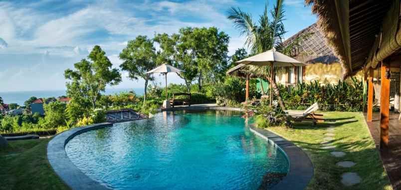 dijual villa mewah view suluban beach uluwatu bali