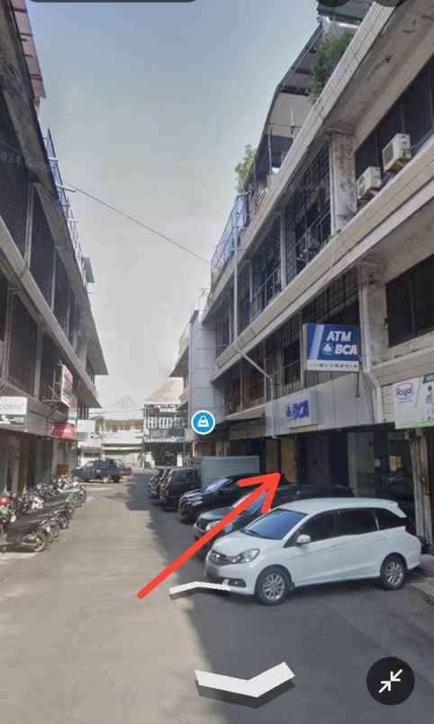 disewakan ruko gudang kantor jl gemblongan alun alun