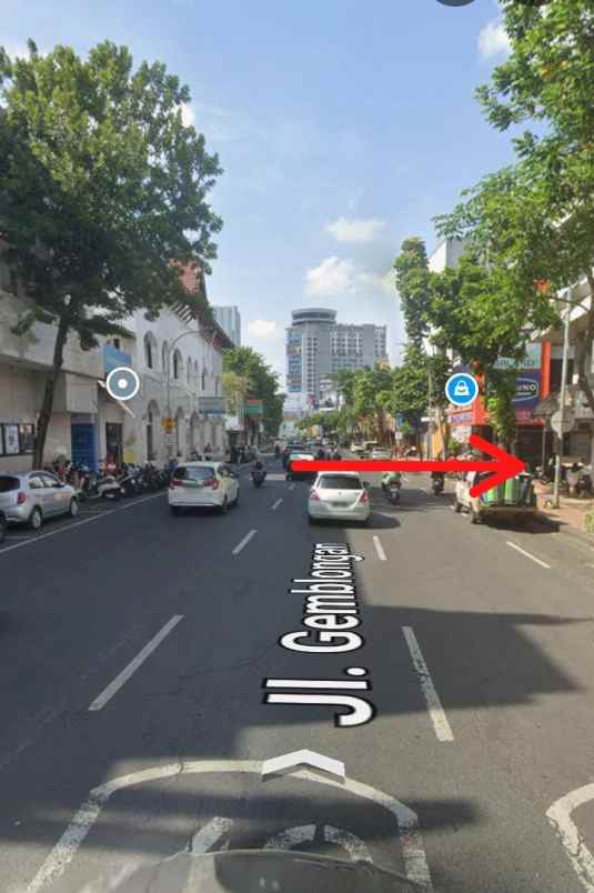 disewakan ruko gudang kantor jl gemblongan alun alun