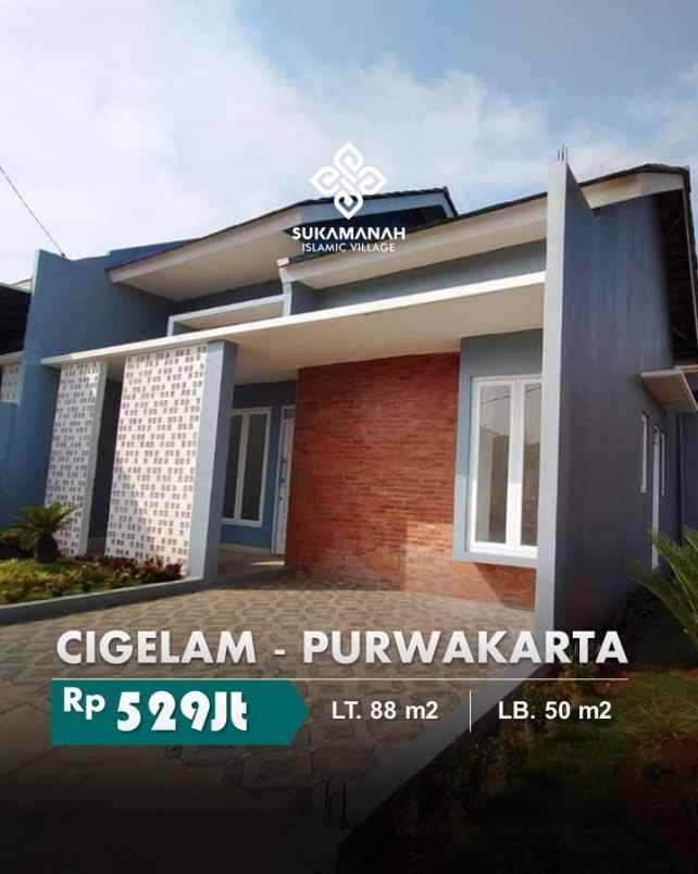 house for sale rumah dijual di purwakarta