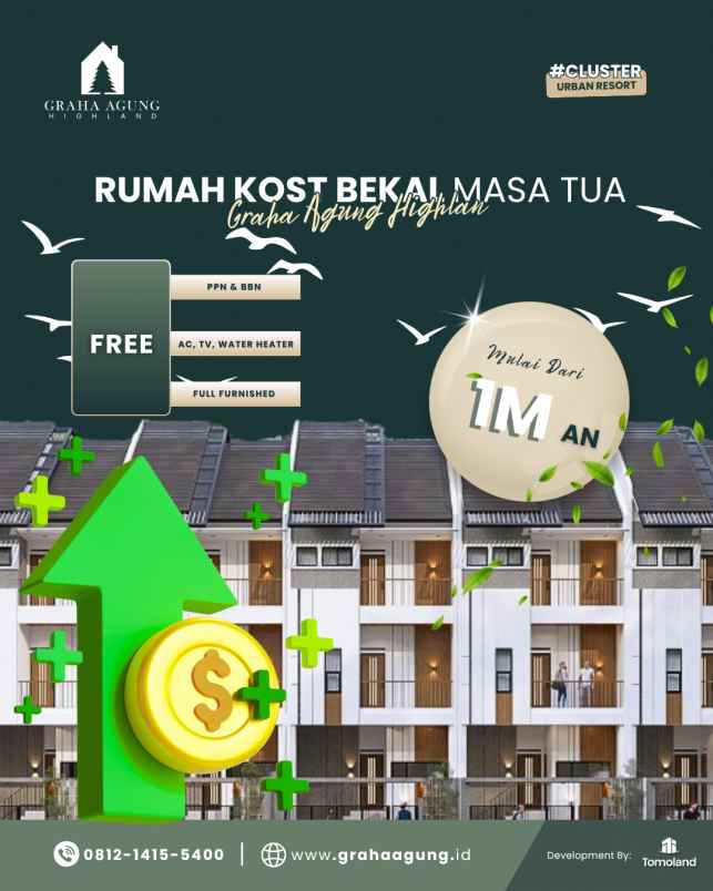 hub jual rumah kost malang dekat pusat kegiatan mahasi