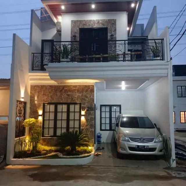 jual rumah mewah classic modern di cimanggis depok shm