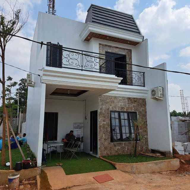 jual rumah mewah classic modern di cimanggis depok shm