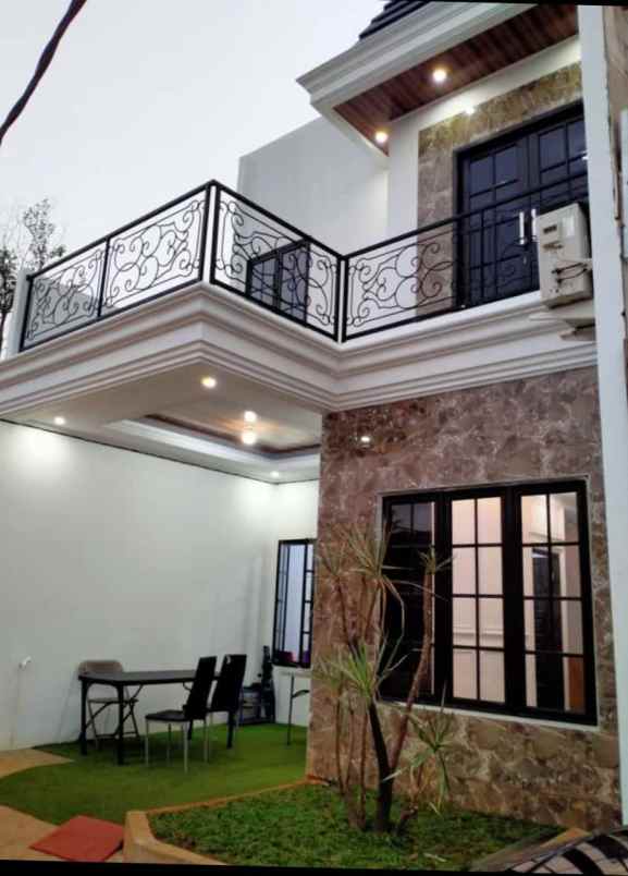 jual rumah mewah classic modern di cimanggis depok shm