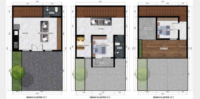 jual rumah mewah kranji 2 lantai bebas banjir shm