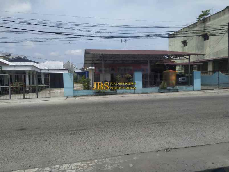 jual tanah dan bangunan di jalan pematang pasir medan