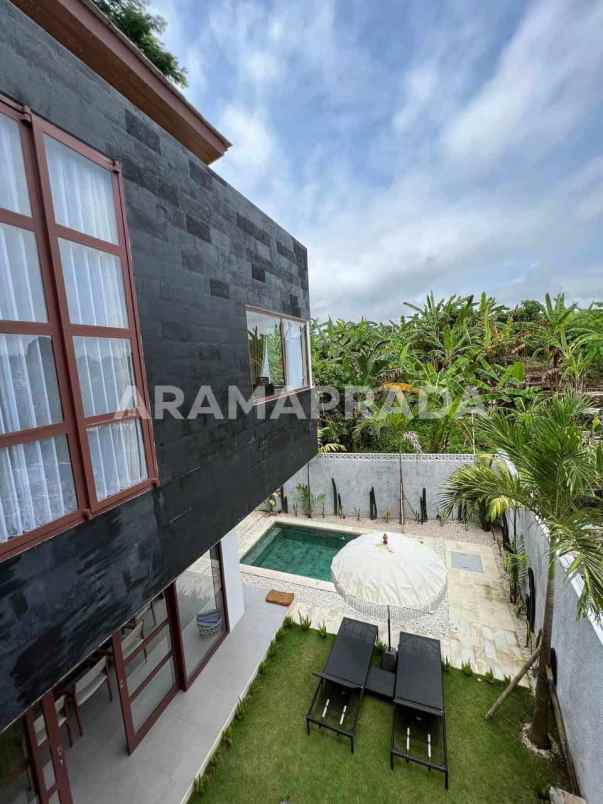 jual villa furnished 3 kamar dekat canggu